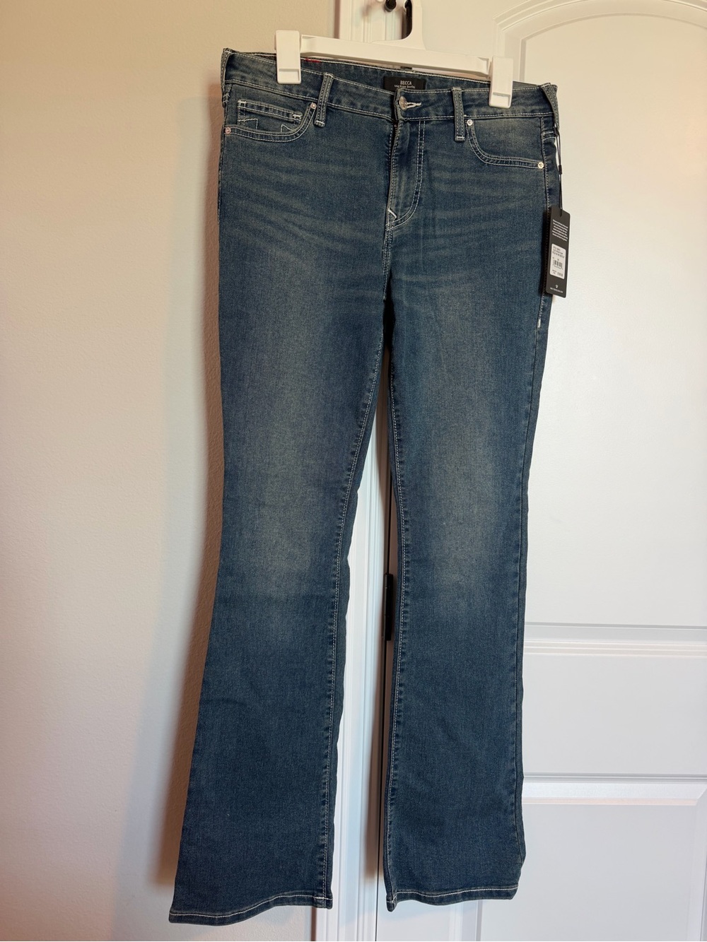 NWT True Religion Becca Mid Rise Bootcut Jeans Size 30 Medium Steamy